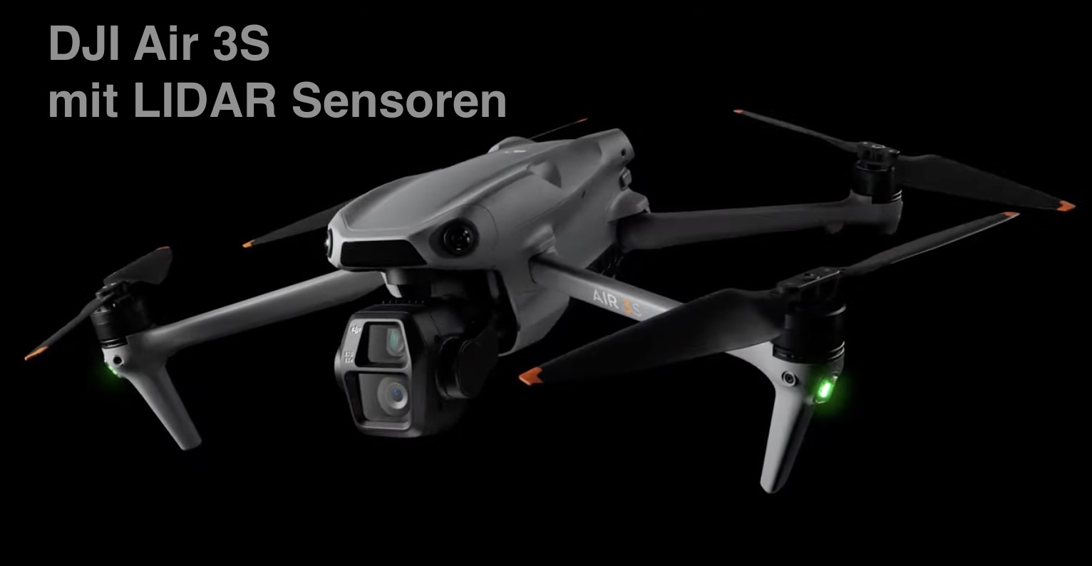 DJI Air 3S mit LIDAR Sensoren