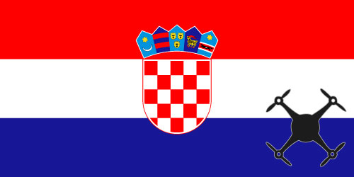 Drohnenkarten für Kroatien