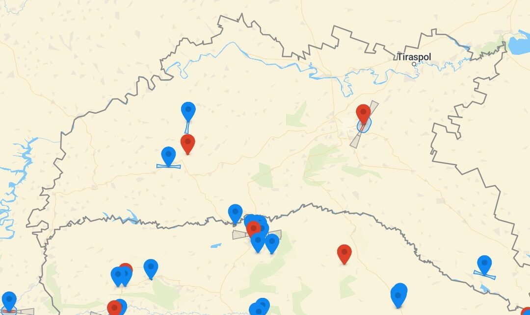 Drohnenkarten für Moldawien