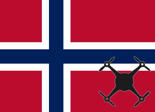 Drohnenkarten für Norwegen
