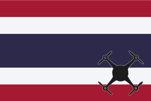Drohnenkarten für Thailand